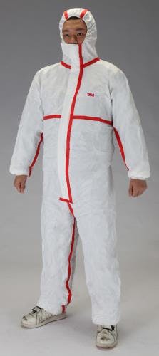 3M 防護服(使い捨て/ダイオキシン作業用) [LL] EA996BA-43 4550061217795【別送品】
