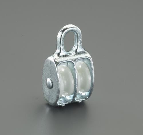 ナイロンプーリー 30mm/2車 EA987HK-22 4550061221976【別送品】