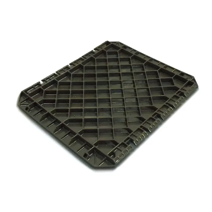 ESCOオリジナル 樹脂製敷板(連結式/OD色) 894x750x40mm EA997RZ-60 4550061239001【別送品】