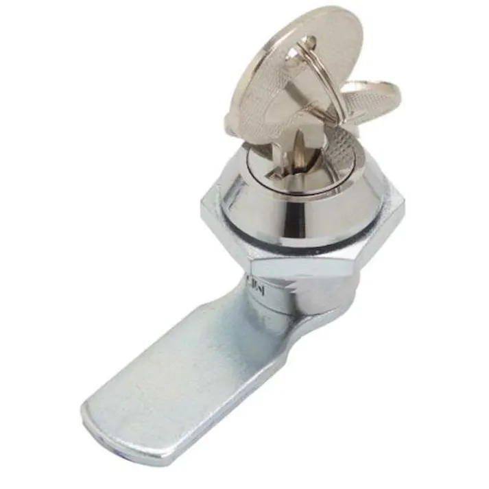 サイドバーロック(錠付亜鉛ダイカスト) 23.5mm EA983TN-123A 4550061300831【別送品】