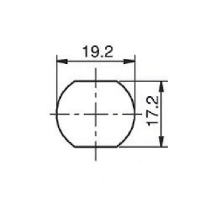 サイドバーロック(錠付亜鉛ダイカスト) 23.5mm EA983TN-123A 4550061300831【別送品】