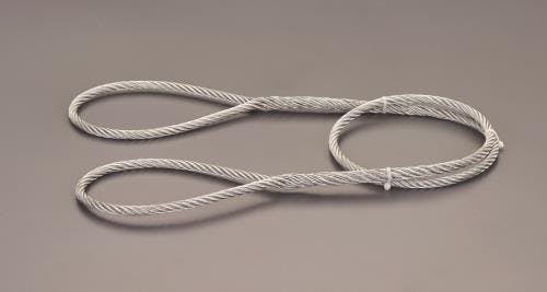 スリーエッチ 玉掛ワイヤースリング(JIS) 9mmx1.5m EA981WA-22 4550061392553【別送品】