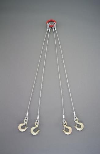 スリーエッチ ワイヤースリング(4本懸け) 0.84tonx1.0m EA981WT-11 4550061393420【別送品】
