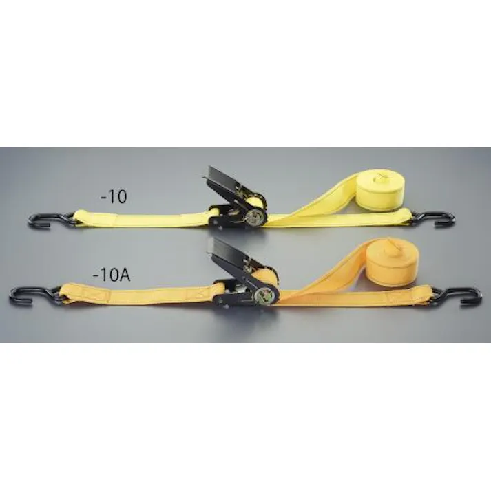 ESCO 50mmx5.8m/ 330kg ベルト荷締機(ラチェット式) EA982B-10A 4550061393512(CDC)【別送品】