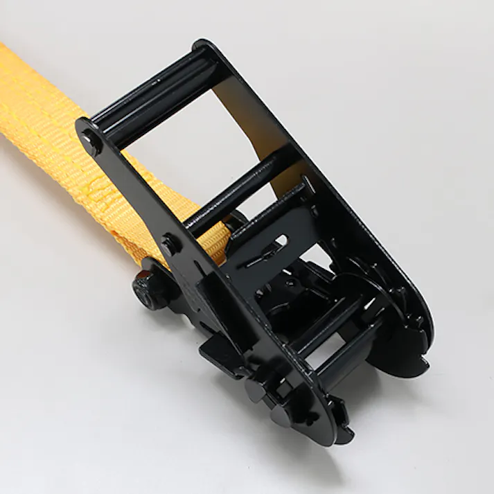 ベルト荷締機(ラチェット式/橙) 35mmx5.3m/660kg EA982B-27 4550061393574【別送品】