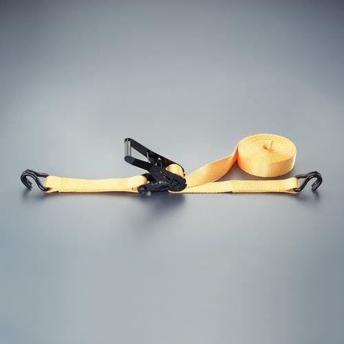 ベルト荷締機(ラチェット式/橙) 50mmx8.2m/1650kg EA982B-28 4550061393581【別送品】