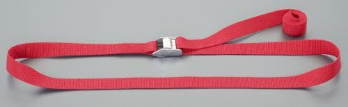 荷締ストラップ(ステンレス製/カム式/赤) 25mmx4.0m EA982BA-114 4550061393680【別送品】