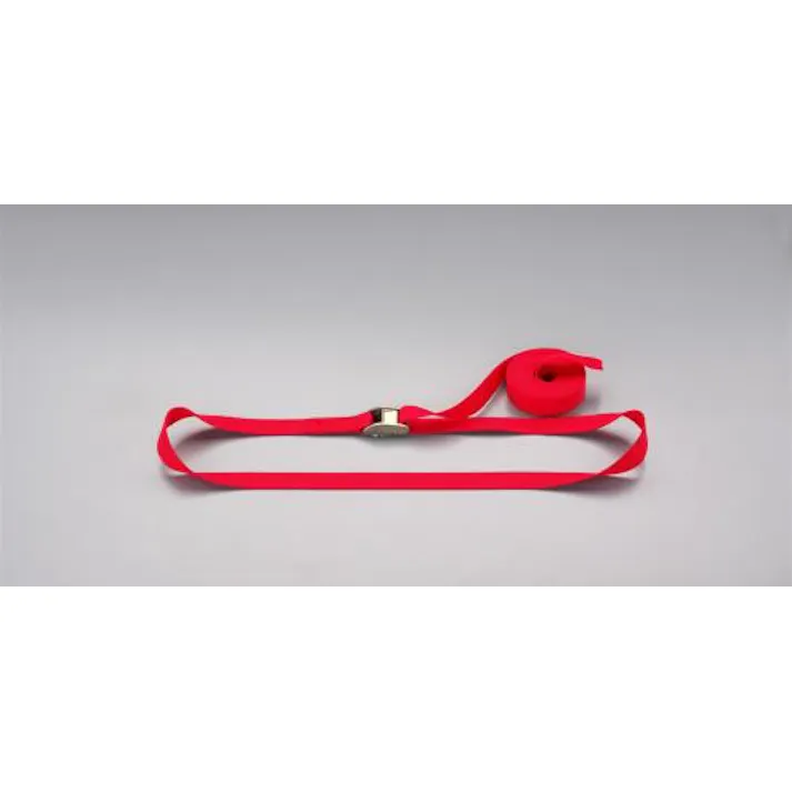 荷締ストラップ(赤) 25mmx5.0m EA982BA-145 4550061393802【別送品】