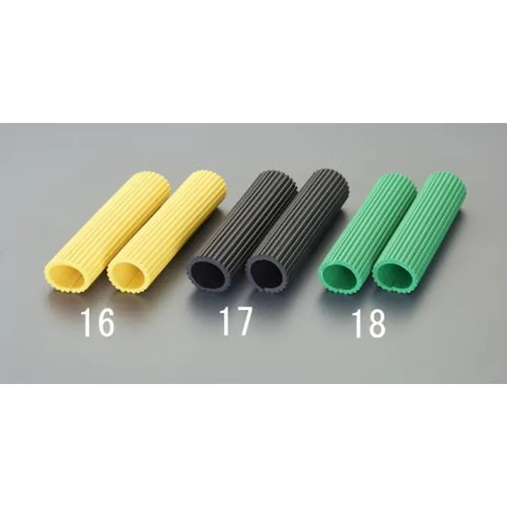カーボーイ ハンドルグリップ(グリーン/2本) φ34x150mm EA983FM-18 4550061394267【別送品】