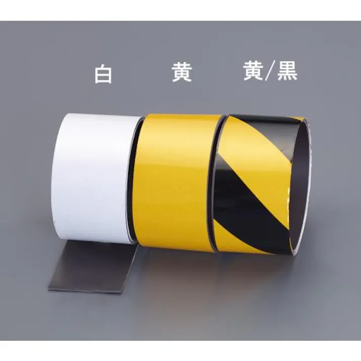 ESCO 100x1000mm 反射マグネットシート(イエロー) EA983GB-167 4550061395011(CDC)【別送品】