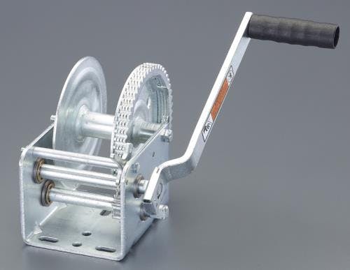 ハンドウィンチ(2スピード) 907kg EA989RD-2 4550061396452【別送品】
