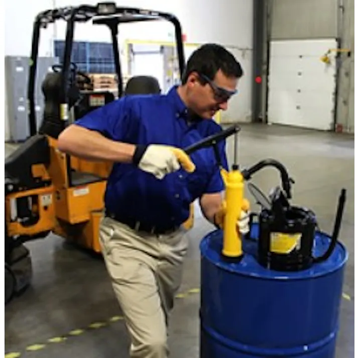 ドラム缶用オイルポンプ(手押し式) EA990XL-6 4550061396711【別送品】