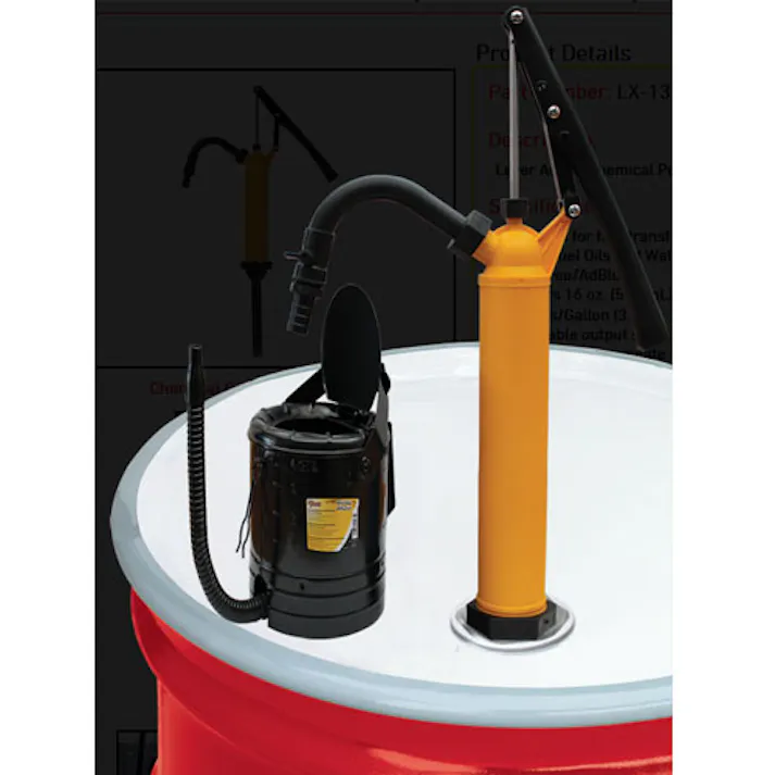 ドラム缶用オイルポンプ(手押し式) EA990XL-6 4550061396711【別送品】