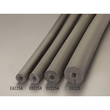 ESCO  80mmx2m/10mm厚 断熱チューブ(背割れ/2本) EA997EA-280A 4550061402863(CDC)【別送品】