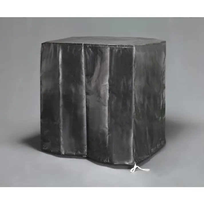 ESCO 1200x1200x1300mm パレットカバー(裾ひも式/黒) EA985PK-11A 4550061433621(CDC)【別送品】