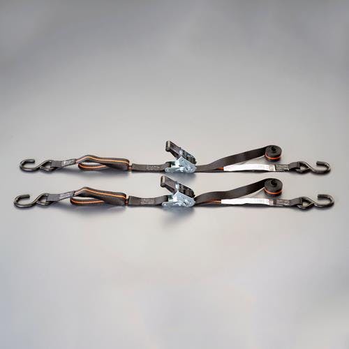 ベルト荷締機(2本組) 25mmx2.4m/226kg EA982BA-8B 4550061460832【別送品】