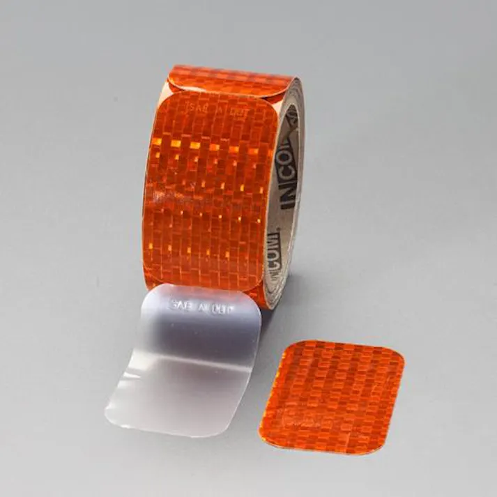 ESCO 88x 50mm ハイレベル反射テープ(50枚/橙) EA983GR-62 4550061473900(CDC)【別送品】