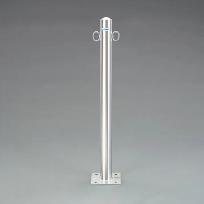 カネソウ φ60.5x850mm バリケードスタンド(ステンレス製・フック付) EA983FK-111 4550061484951(CDC)【別送品】