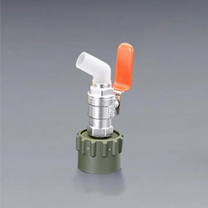 ミヤサカ工業 φ40mm ペール缶・一斗缶用コック(真鍮製/オレンジ) EA991JW-24 4550061504178(CDC)【別送品】