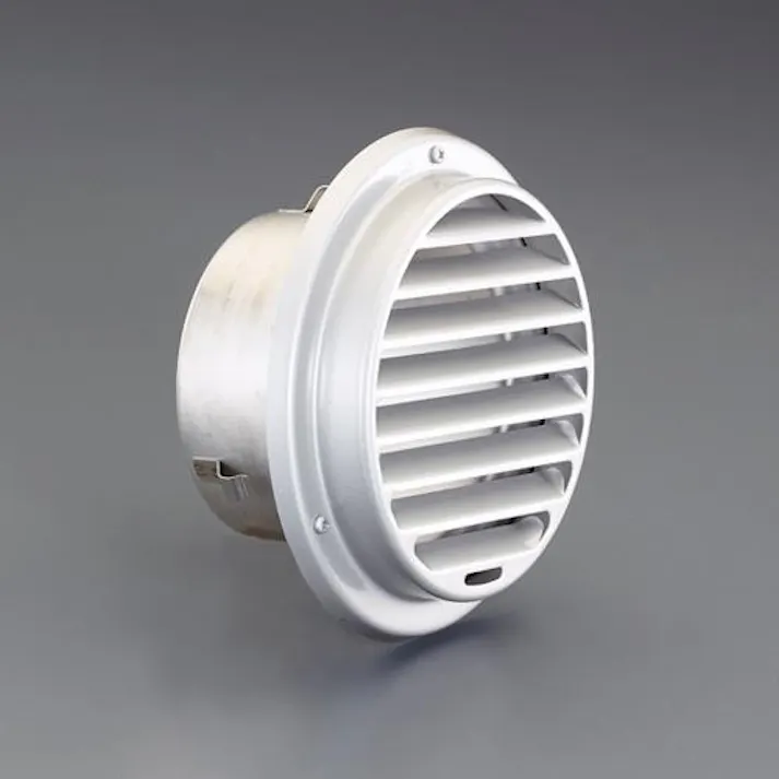 宇佐美工業 97-111mm 丸型ガラリ(強制給排気口用/SUS) EA997ME-1 4550061508688(CDC)【別送品】