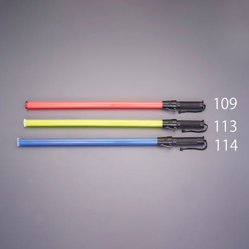 誘導灯セット 小野商事 LED誘導灯 青色 10本セット LED6個 点滅・点灯切替