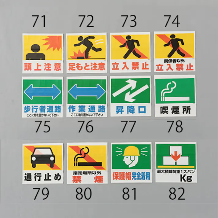 ユニット(UNIT) ワンタッチ取付標識(関係者以外) 600x450mm EA983DH-74 4550061521434【別送品】