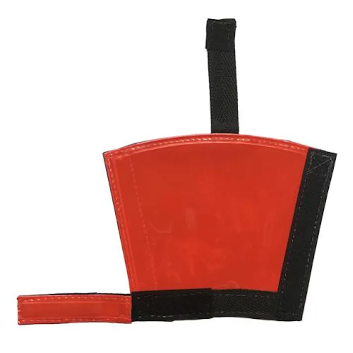 ミズケイ 墜落制止用器具ランヤード用反射ベルト(赤/1枚) EA998MA-15 4550061522097【別送品】