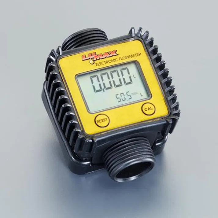 ESCO デジタル液体流量計 EA991CN-200 4550061535981(CDC)【別送品】