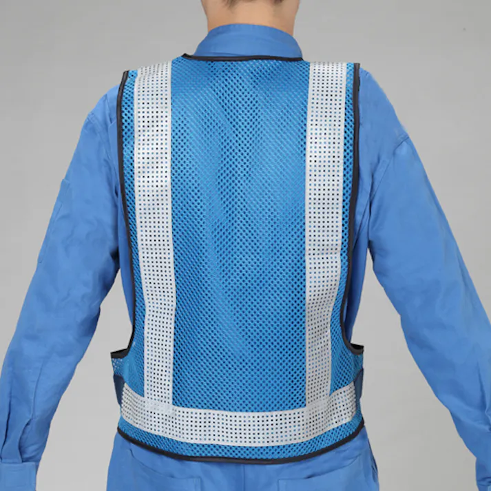 安全ベスト(オレンジ/シルバー・軽量タイプ) EA983R-506 4550061536117【別送品】