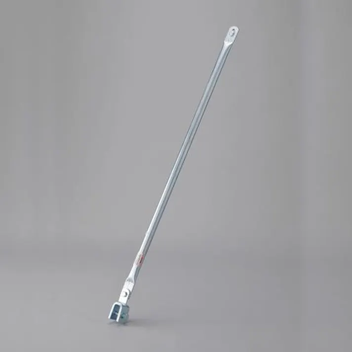 ESCO φ27x980mm フェンスサポートCクランプ付 EA983FV-110 4550061553404(CDC)【別送品】