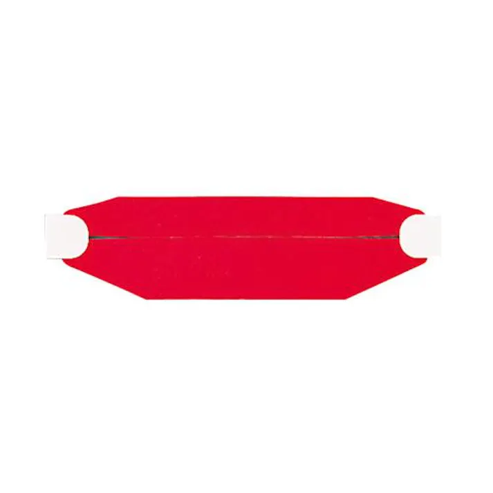 ユニット(UNIT) 90x310mm ヘルメット用バンド(赤) EA983RH-1 4550061557907(CDC)【別送品】