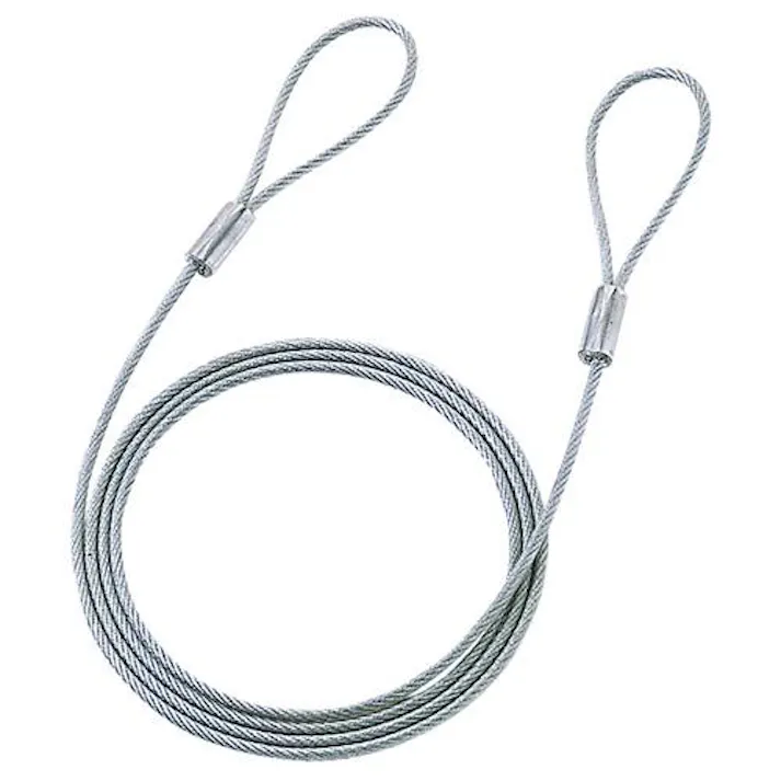 サンワサプライ φ3.5mmx1.5m セキュリティワイヤー(ビニールコート) EA983TS-277 4550061590270(CDC)【別送品】