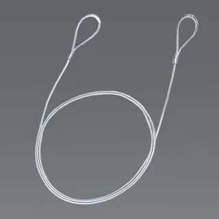 サンワサプライ セキュリティワイヤー(ナイロンコート) φ1.0mmx1.5m EA983TS-256 4550061590584【別送品】