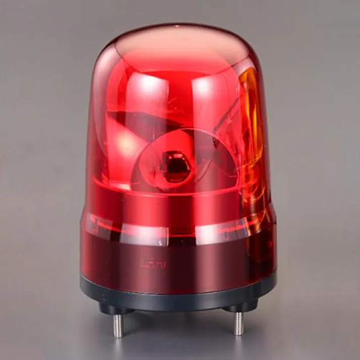 パトライト(PATLITE) AC100V LED回転灯(ブザー付/赤色) EA983FS-101RA 4550061611401(CDC)【別送品】