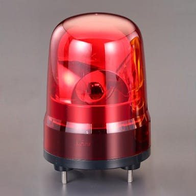 パトライト(PATLITE) AC100V LED回転灯(赤色) EA983FS-100RA 4550061611432(CDC)【別送品】
