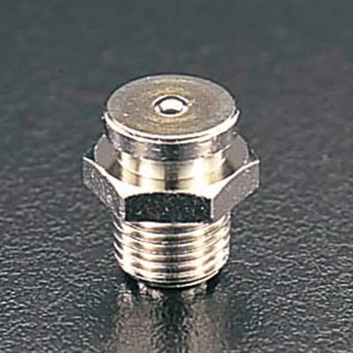 ESCO R 1/4" グリースニップル(ボタンヘッド) EA991CY-2A 4550061627198(CDC)【別送品】