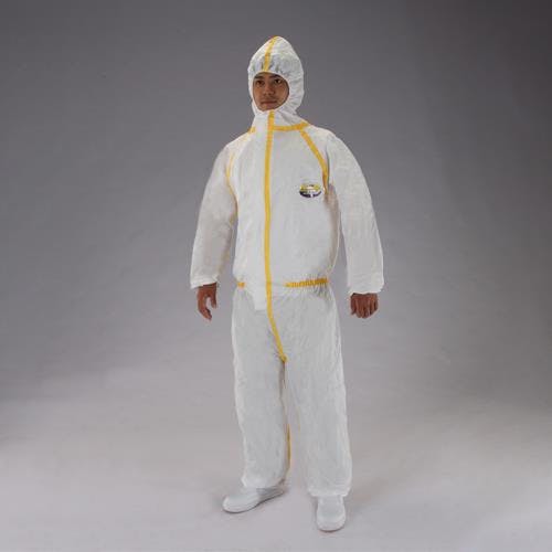 日本製紙クレシア(CRECiA) 防護服(使い捨て/高耐水性) [L] EA996AY-31A 4550061627525【別送品】