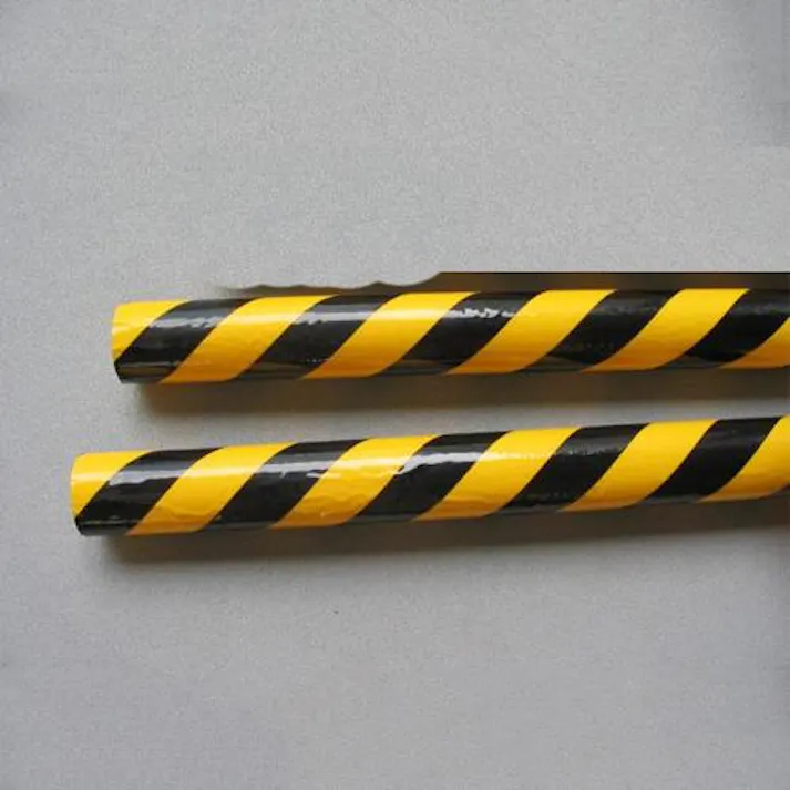 ESCO 61x81x500mm 安全パイプカバー(黄・黒/2本) EA983FP-19A 4550061660300(CDC)【別送品】