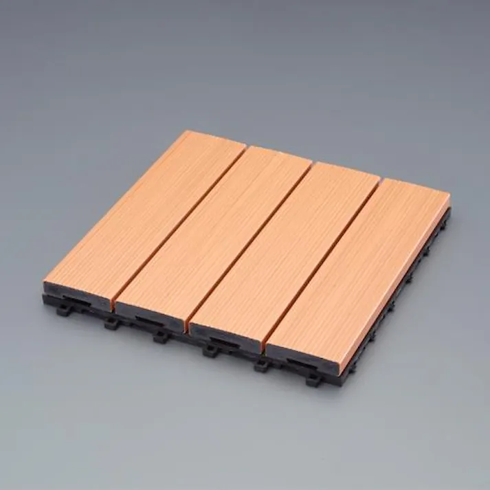 ESCO 300x300x27mm 連結マット(木目) EA997RV-21 4550061676561(CDC)【別送品】
