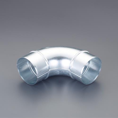 ESCO  φ150mm スパイラルエルボ EA997DE-4 4550061676738(CDC)【別送品】