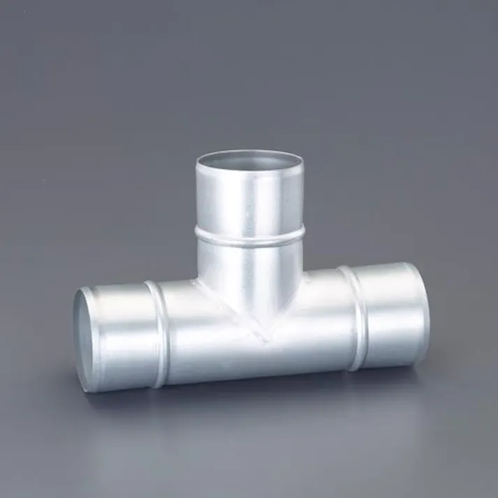 ESCO φ200mm スパイラルT管 EA997DE-43 4550061676950(CDC)【別送品】