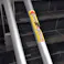 手すり安全ステッカー(黄) 180x40mm EA983CC-161A 4550061702222【別送品】