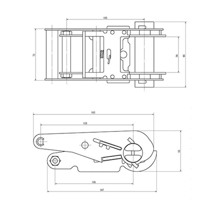 東レインターナショナル(TORAY) ベルト荷締機(エンドレス) 50mmx8.0m/1520kg EA982SB-38 4550061716434【別送品】