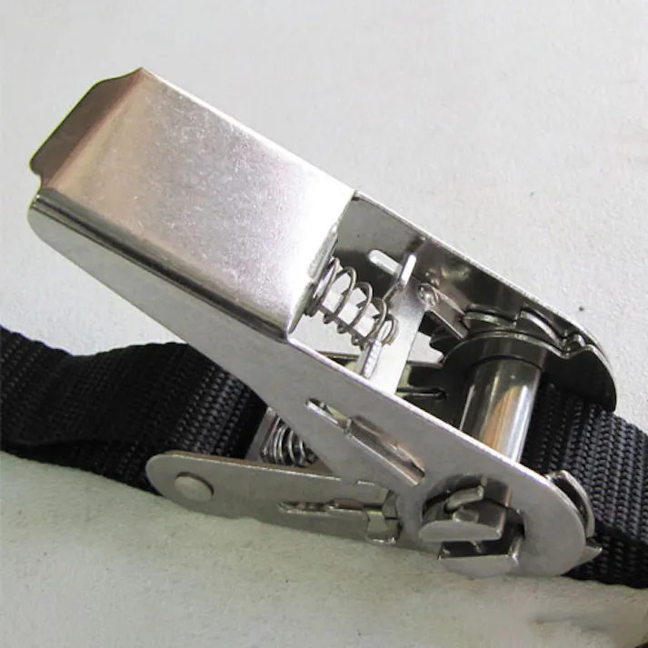 ベルト荷締機(ステンレス製) 158kg/25mmx10.0m EA982BB-40 4550061720448【別送品】