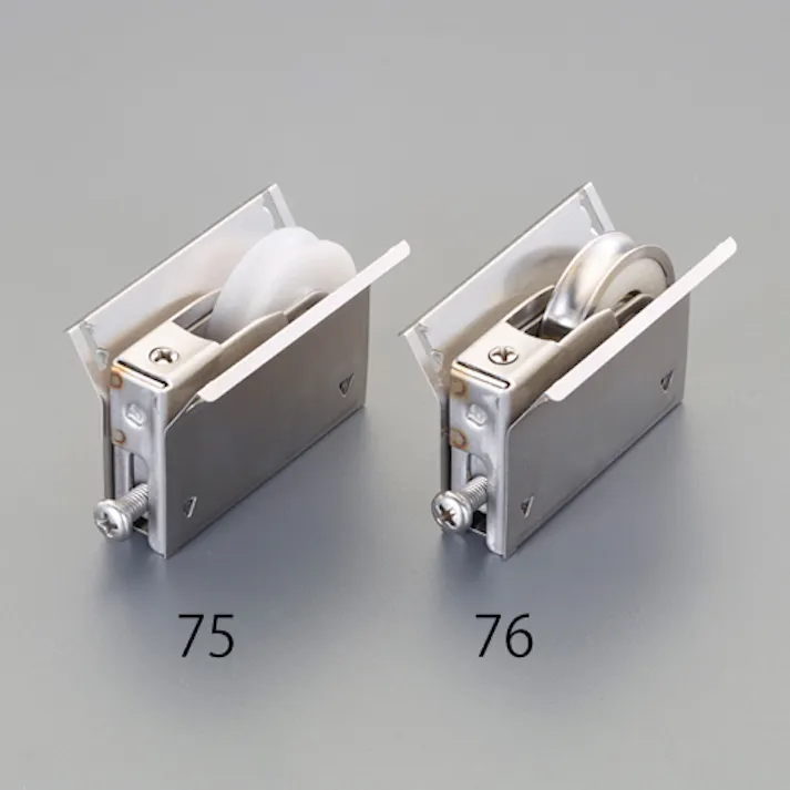 サッシ取替戸車(平行型/ポリアセタール車) 14-24mm EA986RJ-75 4550061727386【別送品】