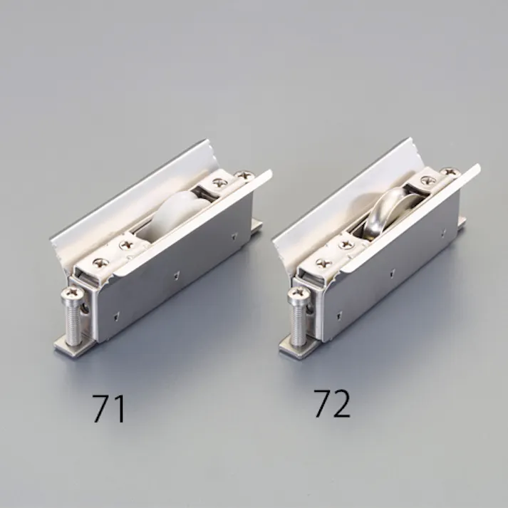 サッシ取替戸車(平行型/ステンレス車) 12.5-23mm EA986RJ-72 4550061728130【別送品】