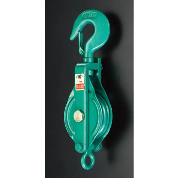 スリーエッチ 強力型滑車(1車) 175mm EA987HA-175A 4550061763919【別送品】