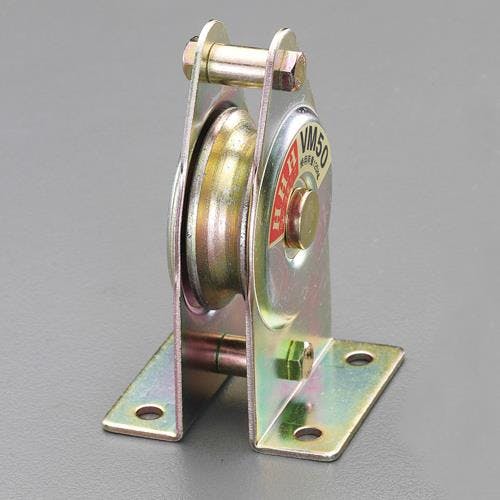 スリーエッチ 縦型固定滑車(1車/メタル) 75mm/250kg EA987HS-2 4550061765555【別送品】