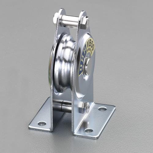 スリーエッチ 縦型固定滑車(1車/ベアリング) 75mm/250kg EA987HS-7 4550061765586【別送品】