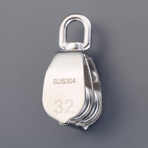 滑車(ステンレス製/2車) 25mm EA987SD-91 4550061771587【別送品】